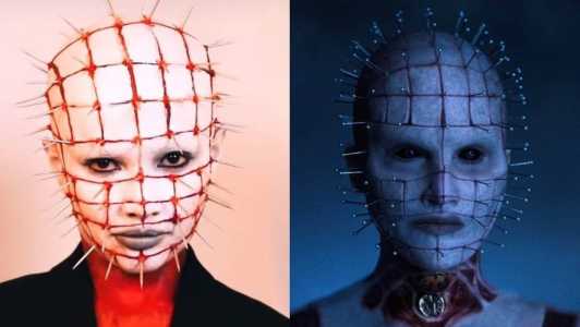 Juliette se inspirou no filme 'Hellraiser' para fantasia de Halloween