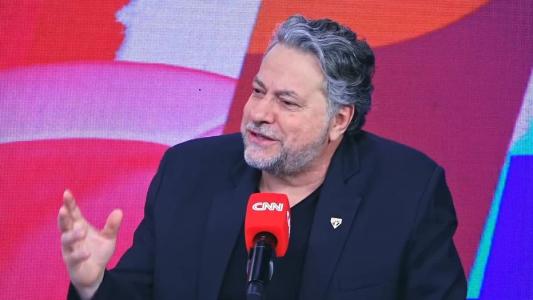 Julio Casares durante participação no CNN Esportes S/A