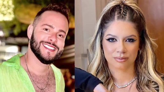 Julyer Rodrigues maquiou Marília Mendonça