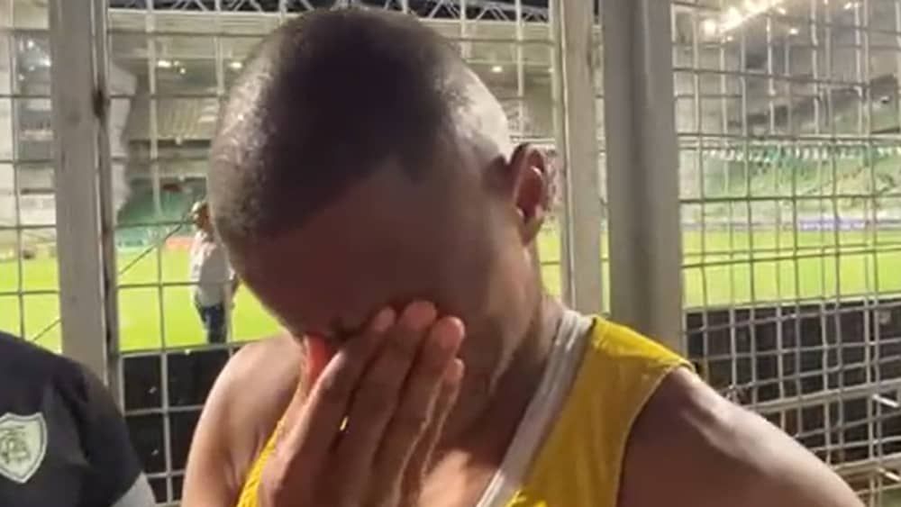 Capitão do América se emociona e desabafa após rebaixamento à Série B
