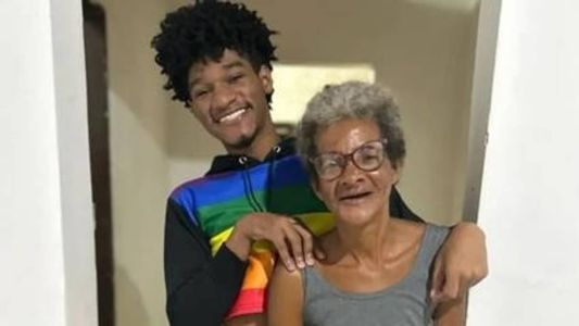 Junior Caldeirão e a mãe de criação
