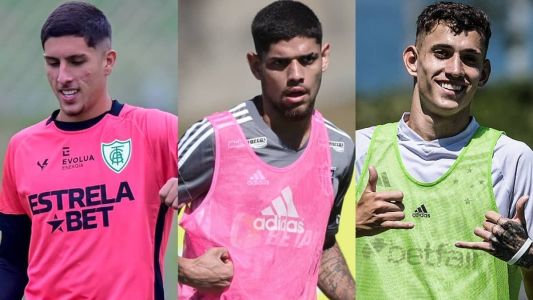 Juntos, América, Atlético e Cruzeiro usaram apenas oito atletas Sub23 até aqui no Brasileirão