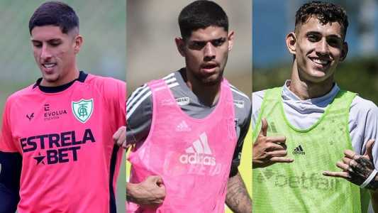 Juntos, América, Atlético e Cruzeiro usaram apenas oito atletas Sub23 até aqui no Brasileirão
