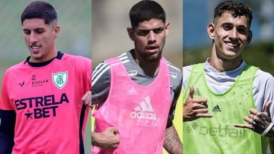 Juntos, América, Atlético e Cruzeiro usaram apenas oito atletas Sub23 até aqui no Brasileirão