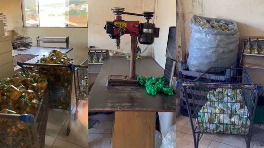 Justiça converte prisão em flagrante de homem que produzia cachaça falsificada em BH
