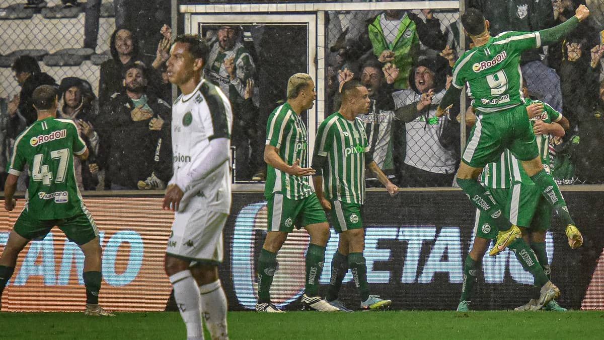 Nenê marca, e Juventude derruba 'invicto' Guarani na Série B