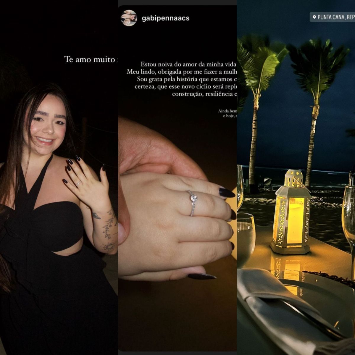 De férias em Punta Cana, jogador do Cruzeiro pede namorada em casamento