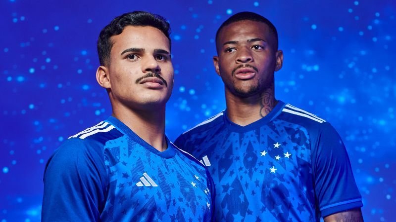 Veja como é a fonte do novo uniforme do Cruzeiro