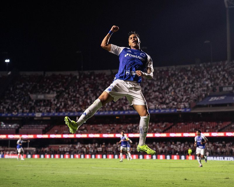 Cruzeiro: Kaio Jorge comemora primeiro gol no ano e ponto em São Paulo