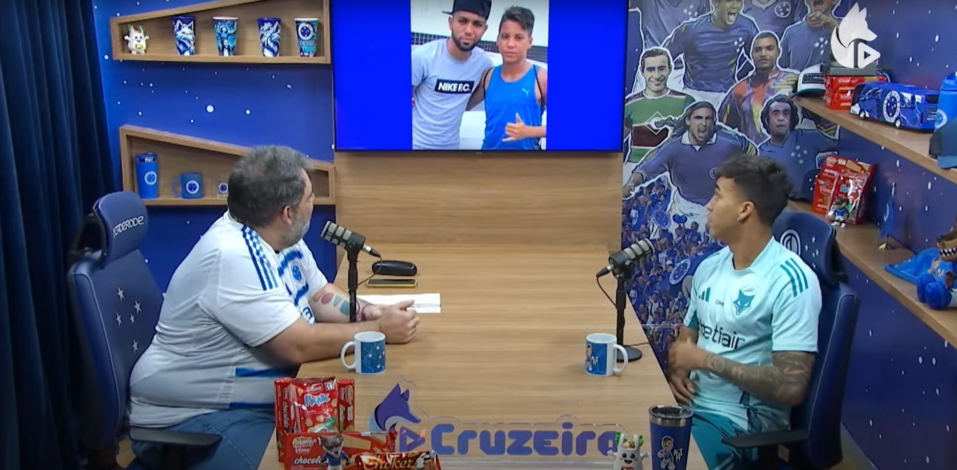 Kaio Jorge, do Cruzeiro, relembra idolatria por Gabigol: 'Popstar desde novo'
