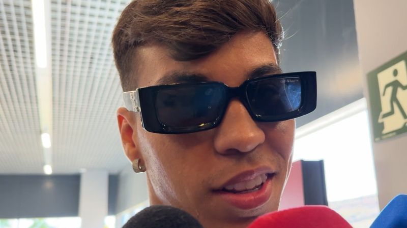Em BH, Kaio Jorge revela ligações a trio do Cruzeiro e confirma fanatismo do pai