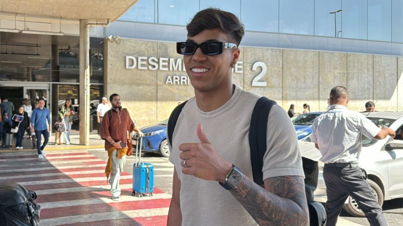 Kaio Jorge chega a BH e explica por que aceitou proposta do Cruzeiro