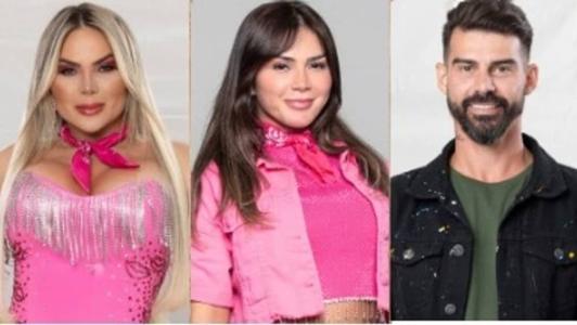 Kally, Nadja e Radamés estão na Roça