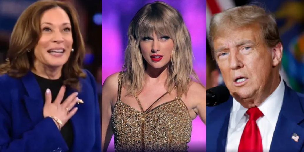 Após debate nos EUA, Taylor Swift declara apoio a Kamala Harris para presidente