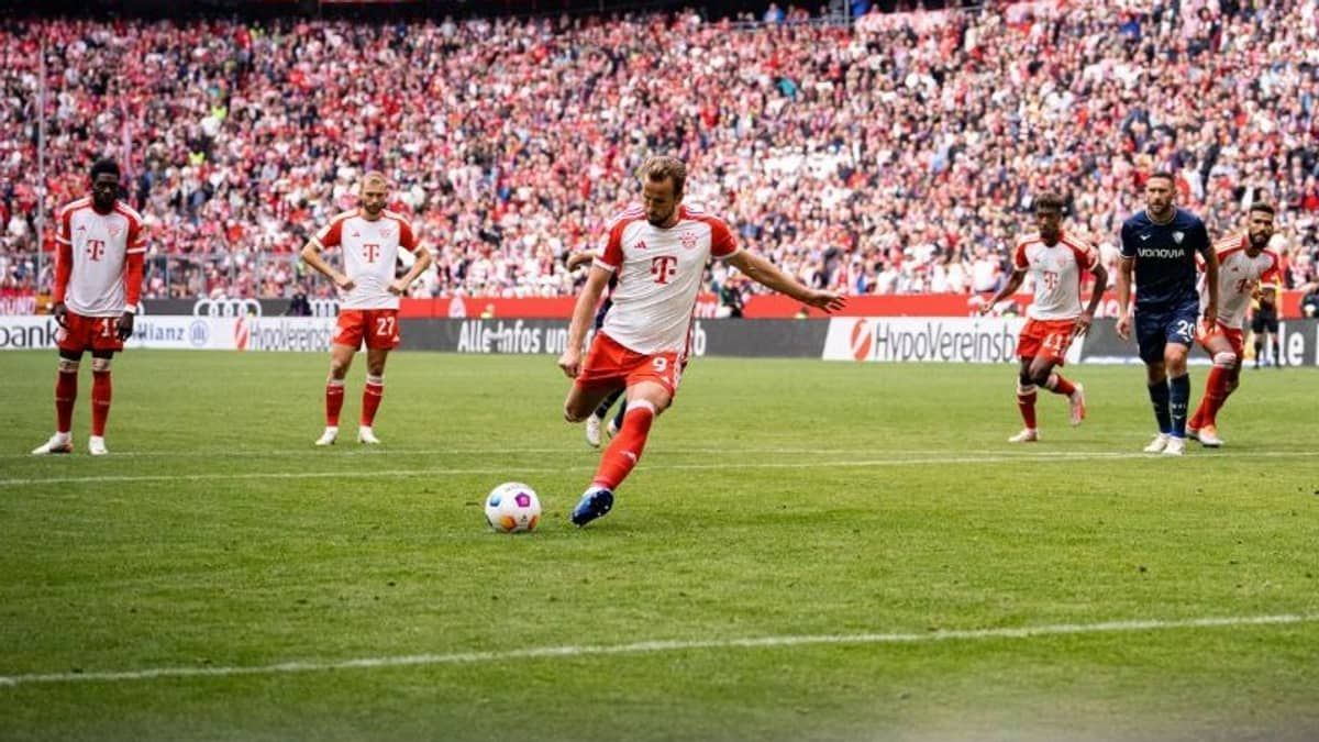 Kane brilha com hat-trick, e Bayern atropela Bochum pela Bundesliga