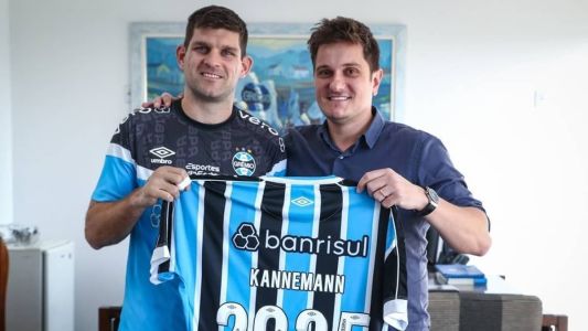 Kannemann e Grêmio renovaram vínculo por mais dois anos