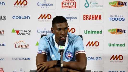 Kanu, zagueiro do Bahia, não vai enfrentar o Botafogo