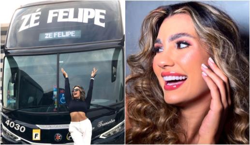 Karol Gerez é bailarina do cantor Zé Felipe
