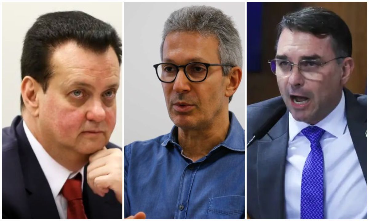 Kassab articula chapa com Zema como vice de Flávio Bolsonaro na corrida presidencial