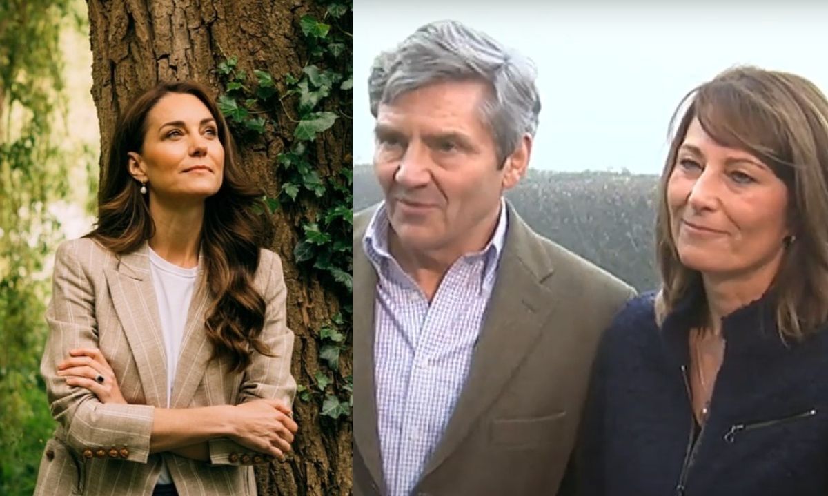 Pais de Kate Middleton aparecem pela 1ª vez desde o diagnóstico de câncer da princesa