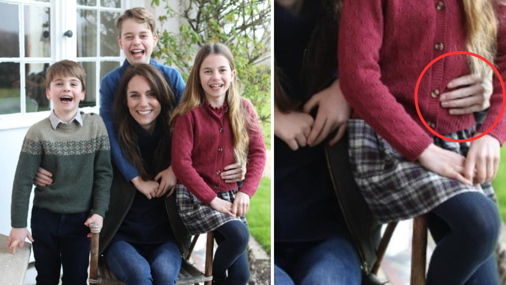 Kate Middleton assume edição em foto com filhos e pede desculpas por 'confusão'