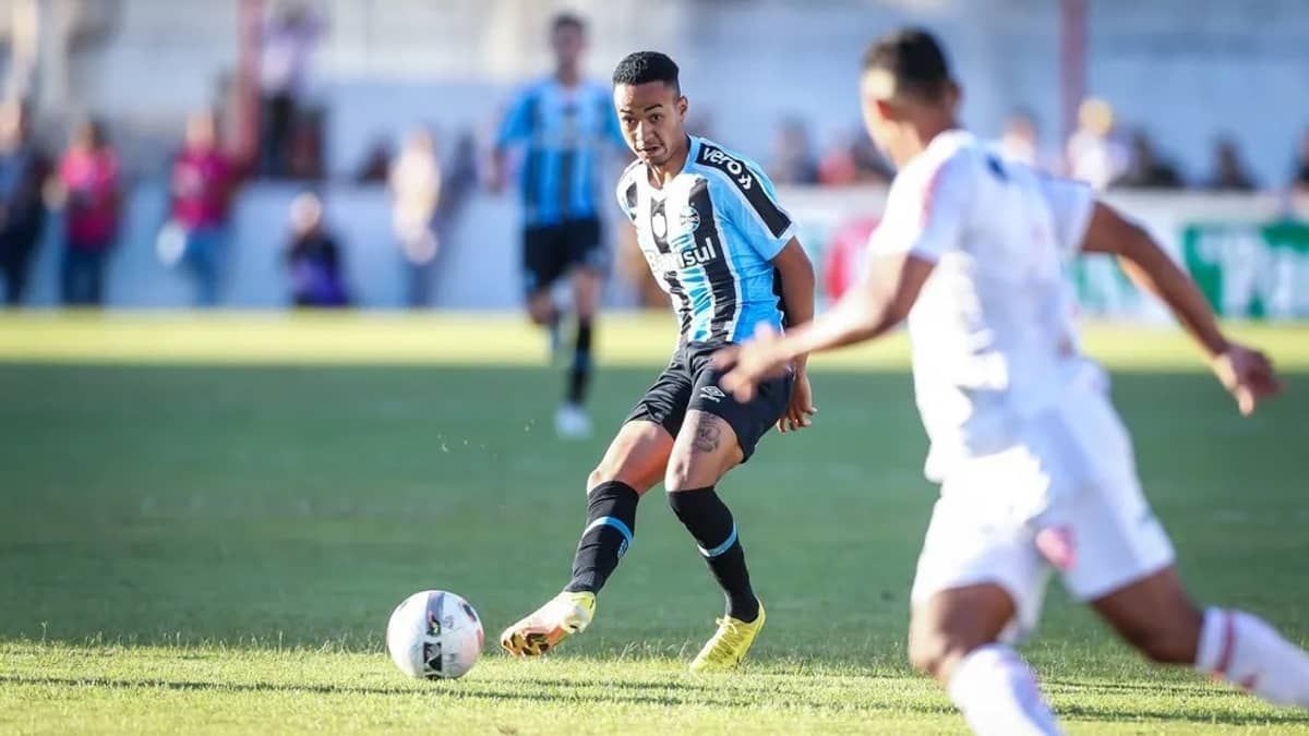 Grêmio acerta venda de Kauan Kelvin, do sub-20, para o Braga, de Portugal