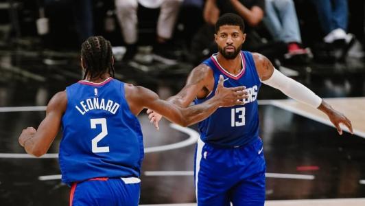 Kawhi Leonard e Paul George, a dupla de alas do Los Angeles Clippers
