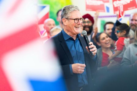 Foto mostra Keir Starmer, do Partido Trabalhista do Reino Unido