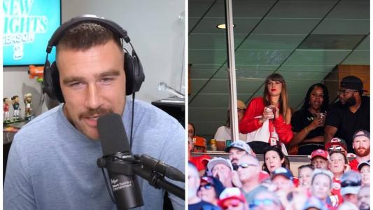 Kelce falou sobre Taylor Swift