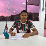 Fluminense acerta renovação com jovem promessa das categorias de base