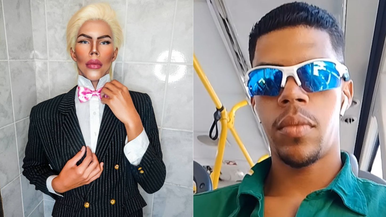 Ex-Ken Humano desiste de transformação, vira frentista e busca nova identidade; veja antes e depois