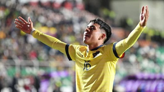 Kendry Páez marcou o primeiro gol da vitória do Equador
