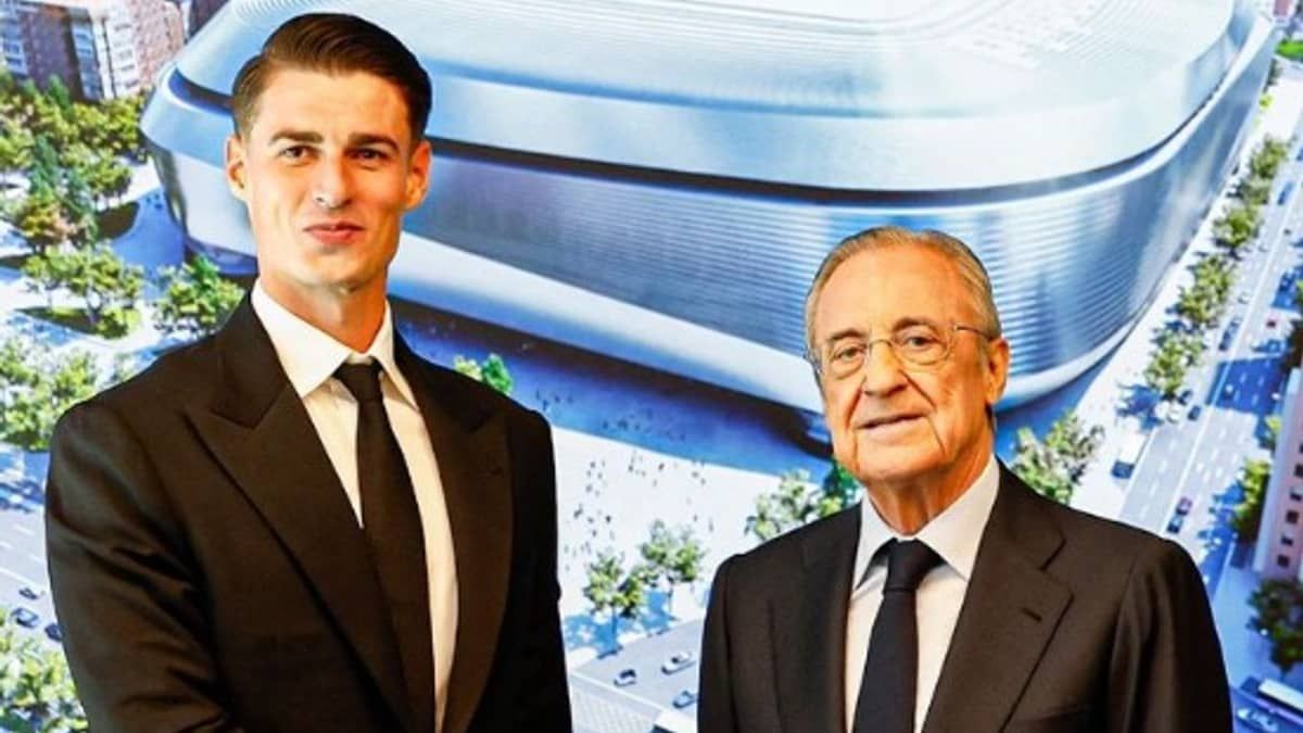 Substituto de Courtois, Kepa é apresentado pelo Real Madrid 