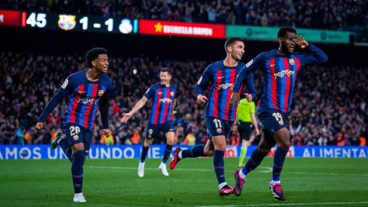 Kessié fez o segundo gol do Barcelona sobre o Real Madrid nos acréscimos