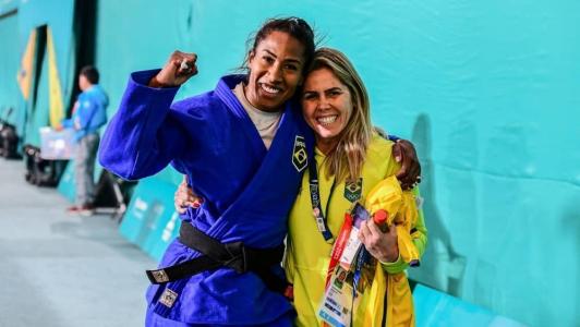 Ketleyn Quadros foi medalhista de bronze