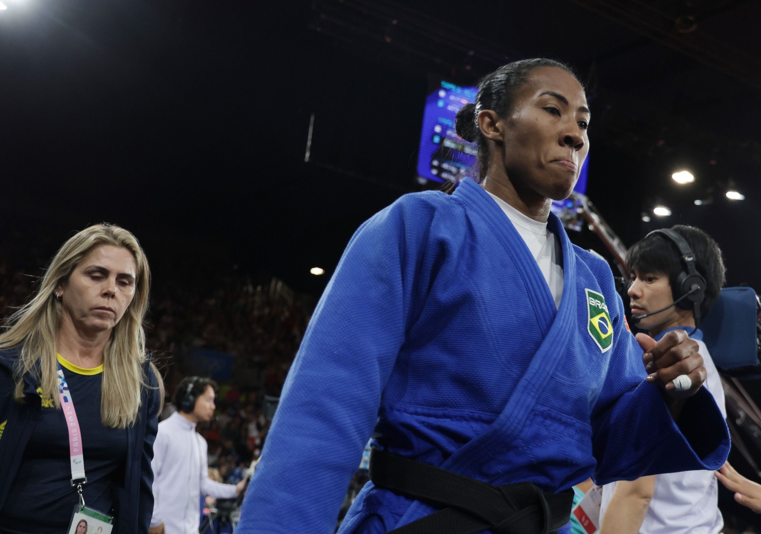 Ketleyn Quadros perde para atual campeã olímpica no Judô e está eliminada de Paris 2024