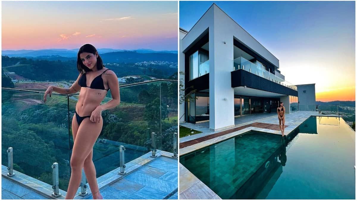 Ex-jogadora de vôlei, Key Alves compra mansão de R$ 20 milhões; veja fotos