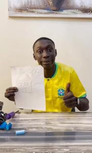 Khaby passou uma temporada no Brasil