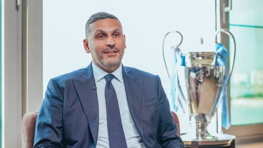 Khaldoon Al Mubarak, presidente do Manchester City