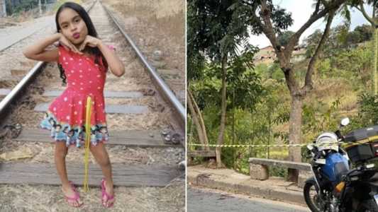 Kimberly morreu nos braços do pai