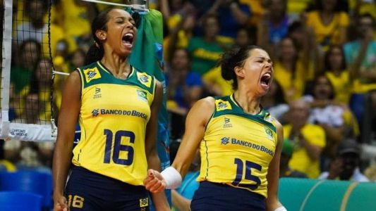 Kisy e Carol pelo Sul-Americano de Vôlei