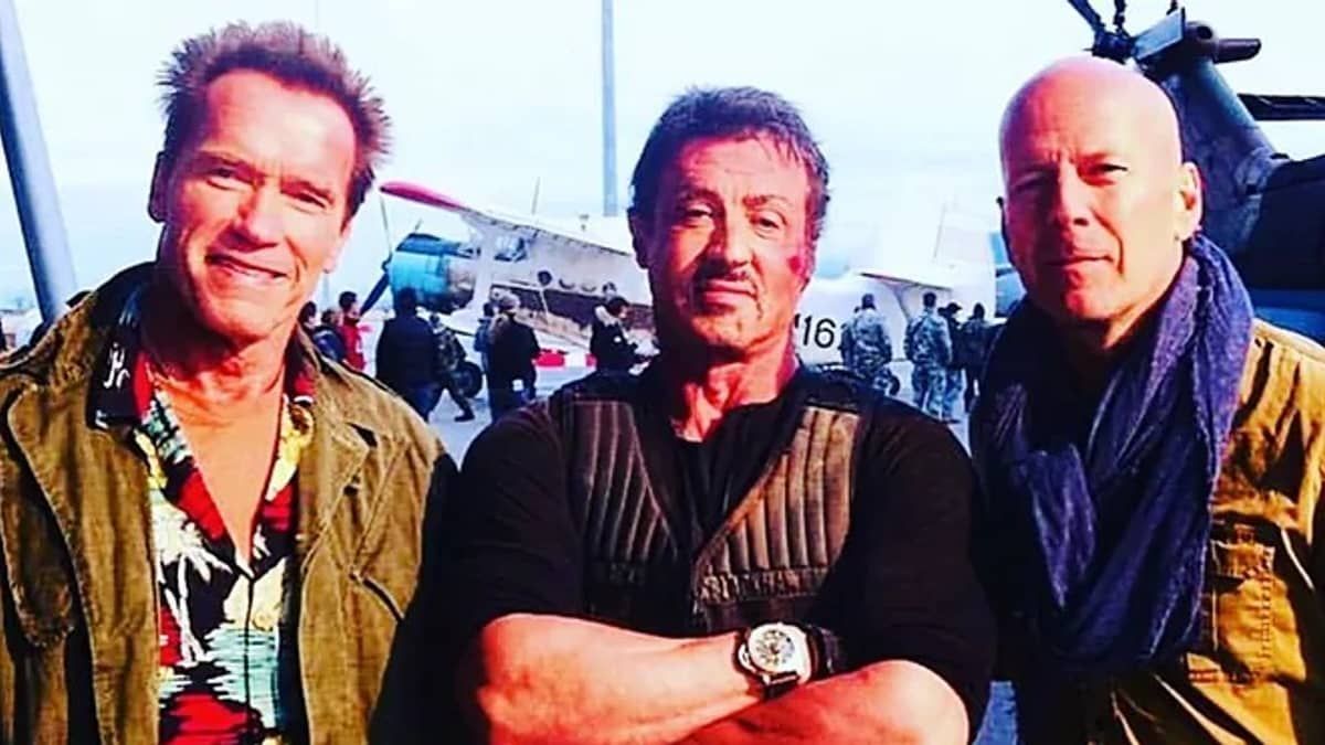 Bruce Willis recebe apoio de Sylvester Stallone e Arnold Schwarzenegger na luta contra demência: ‘um herói’