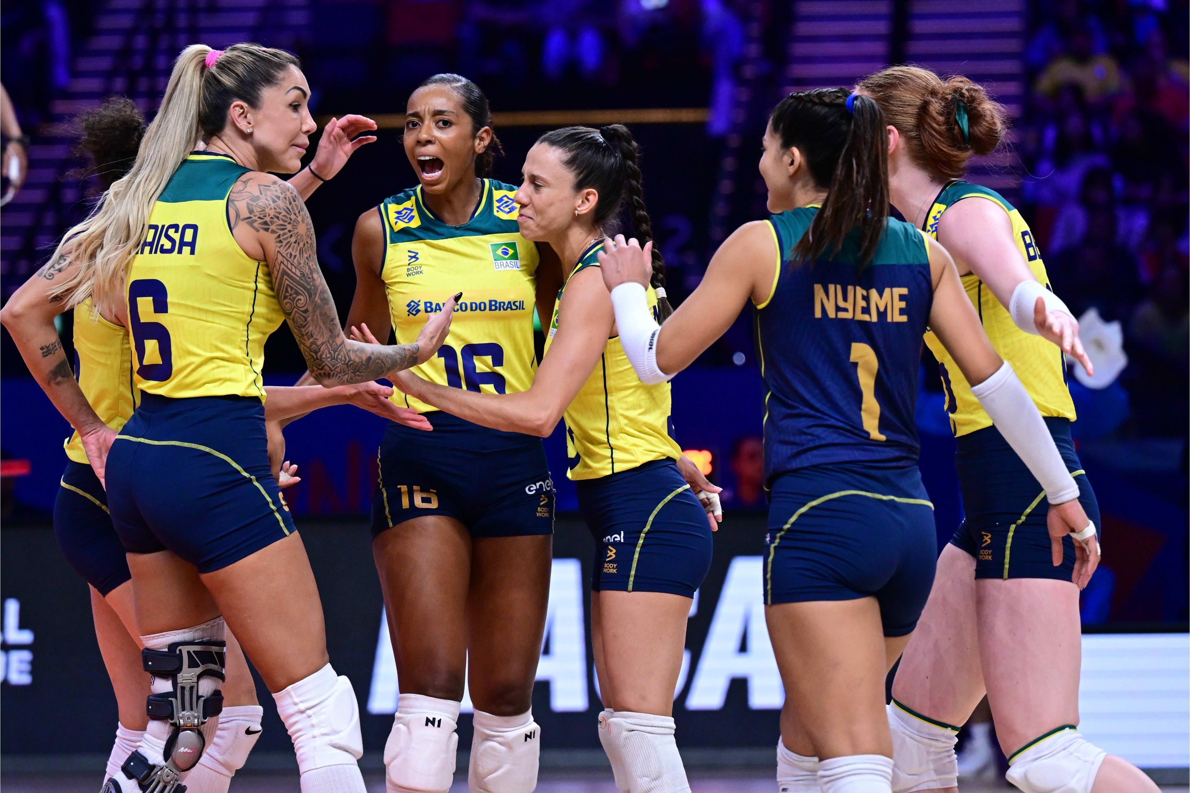 Brasil vence Japão de virada e mantém invencibilidade na Liga das Nações Feminina