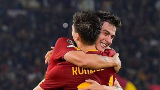 Kumbulla marcou o segundo gol da Roma na vitória sobre a Real Sociedad