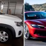 Kwid que recebeu lance equivalente a 5 Ferraris 296 GTB é arrematado por R$39 mil