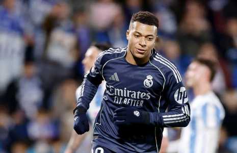 Kylian Mbappé em ação pelo Real Madrid na temporada 2025/2026