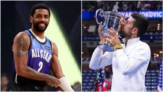 Kyrie Irving e Novak Djokovic