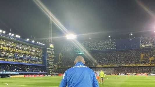 La Bombonera, que recebeu Boca Juniors x Palmeiras nesta quinta-feira (28)