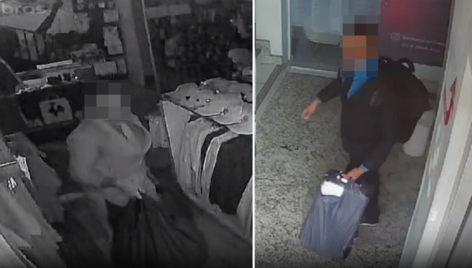 Vídeo: ladrão de terno que invadiu Loja do Galo em BH já havia furtado salão em 2023