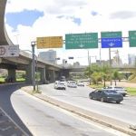 Vídeo mostra motociclista de 69 anos que fugiu de blitz caindo de viaduto em BH